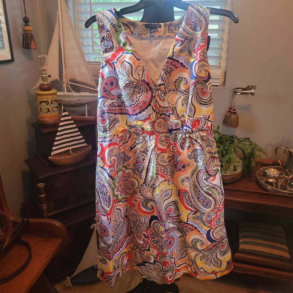 Tommy Hilfiger Multicolor Paisley Dress